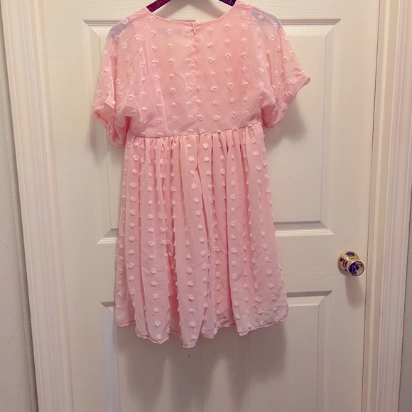 Pink polka dot dress - Picture 4 of 6